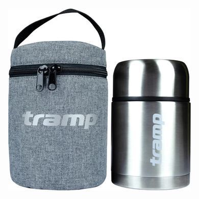 Термочохол для харчового термоса Tramp 0.5/0.7L, grey, Аксесуари, Поліестер, Київ, Харків, Одеса, Днiпро, Запоріжжя, Львів, Кривий Ріг, Вінниця, Полтава, Чернігів, Черкаси, Суми, Хмельницький, Чернівці, Рівне