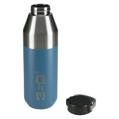 Термобутылка 360&deg; degrees Vacuum Insulated Stainless Narrow Mouth Bottle, black, Термосы, Нержавеющая сталь, 0.75, Киев, Харьков, Одесса, Днепр, Запорожье, Львов, Кривой Рог, Винница, Полтава, Чернигов, Черкассы, Сумы, Хмельницкий, Черновцы, Ровно