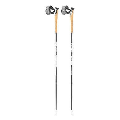 Трекінгові палиці Leki MCT Superlite Carbon 130cm, black/white, Для дорослих, Трисекційні, Карбон, Для трекінгу
