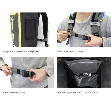 Водонепроницаемый рюкзак OverBoard Original Waterproof Backpack 30L, blue, Герморюкзак, 30, 30-50 л