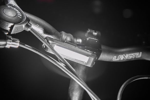 Велофара ONRIDE Blaze USB, Черный, Переднє світло