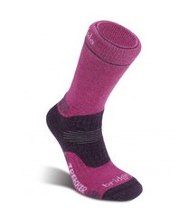 Шкарпетки Bridgedale WoolFusion Trekker Women's CuPED, Berry, S, Для жінок, Трекінгові, Комбіновані, Великобританія, Великобританія