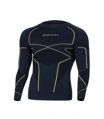Термокофта BodyDry Pulsar Shirt Man, Grafit/yellow, L, Для мужчин, Кофты, Синтетическое, Для активного отдыха