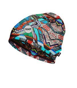 Шапка H. A. D. Printed Fleece Beanie Takari, Multi color, 54-63, Унісекс, Шапки, Німеччина, Німеччина