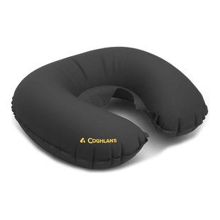 Подушка Coghlans Neck Pillow, black, Подушки, 140, Без утеплювача, Київ, Харків, Одеса, Днiпро, Запоріжжя, Львів, Кривий Ріг, Вінниця, Полтава, Чернігів, Черкаси, Суми, Хмельницький, Чернівці, Рівне