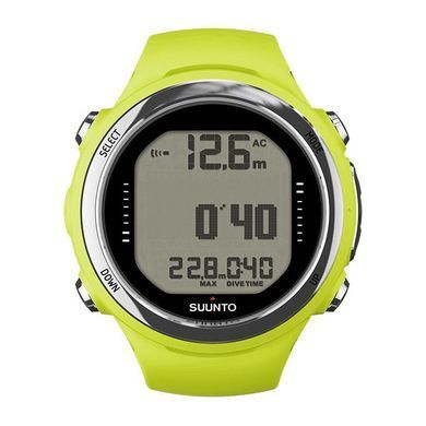 Декомпресометр Suunto D-4i Novo Lime, lime, Декомпресиметри, Фінляндія