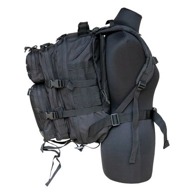 Рюкзак Tramp Squad 35L, black, Универсальные, Тактические рюкзаки, Без клапана, One size, 35