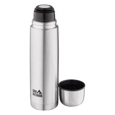 Термос SKIF Outdoor Walker, 1L, silver, Термосы, Нержавеющая сталь, 1.1, Китай, Украина, Киев, Харьков, Одесса, Днепр, Запорожье, Львов, Кривой Рог, Винница, Полтава, Чернигов, Черкассы, Сумы, Хмельницкий, Черновцы, Ровно