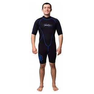 Гидрокостюм Marlin Malibu Shorty Man 2.5mm, blue/black, 2.5, Для мужчин, Мокрый, Для дайвинга, XXL