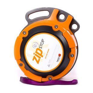 Автоматичний гальмівний пристрій Head Rush zipSTOP IR Zip Line Brake No Trolley, orange/black