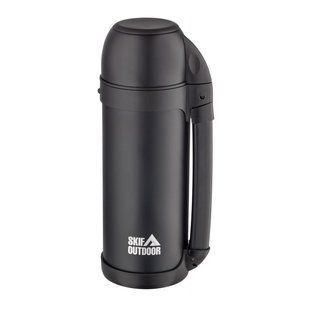 Термос SKIF Outdoor Traveller, 1.5L, black, Термосы, Нержавеющая сталь, 1.5, Китай, Украина, Киев, Харьков, Одесса, Днепр, Запорожье, Львов, Кривой Рог, Винница, Полтава, Чернигов, Черкассы, Сумы, Хмельницкий, Черновцы, Ровно