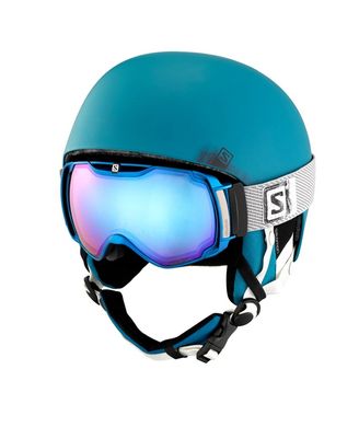 Шлем горнолыжный Salomon Brigade, Green matt, Горнолыжные шлемы, Универсальный, 57-58