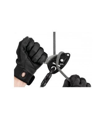 Спусковое страховочное устройство с сумкой Petzl Exo Eashook 80 м, beige