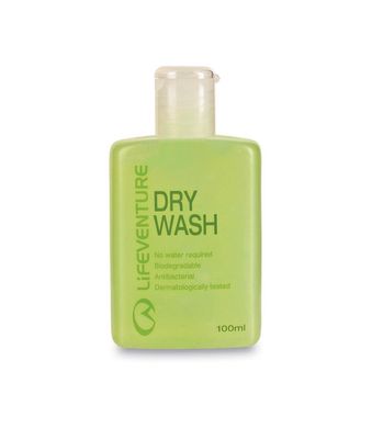 Походное мыло-гель Lifeventure Dry Wash Gel 100 ml, green, Мыло