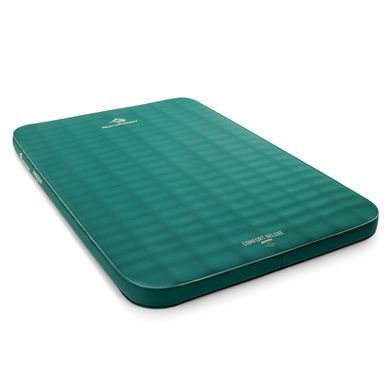 Самонадувной коврик Sea To Summit Comfort Deluxe Self Inflating Mat Double, Rain Forest, Всесезонные, Самонадувные ковры, Double, 4060, Синтетический, Киев, Харьков, Одесса, Днепр, Запорожье, Львов, Кривой Рог, Винница, Полтава, Чернигов, Черкассы