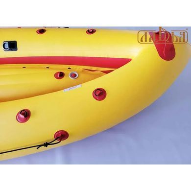 Байдарка надувная Ладья Чайка LB-580-4 Comfort, Yellow-Red