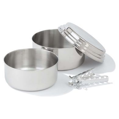 Набор туристической посуды MSR Alpine 2 Pot Set, Stainless Steel, Наборы посуды, Нержавеющая сталь, Киев, Харьков, Одесса, Днепр, Запорожье, Львов, Кривой Рог, Винница, Полтава, Чернигов, Черкассы, Сумы, Хмельницкий, Черновцы, Ровно
