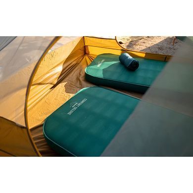 Самонадувной коврик Sea To Summit Comfort Deluxe Self Inflating Mat Double, Rain Forest, Всесезонные, Самонадувные ковры, Double, 4060, Синтетический, Киев, Харьков, Одесса, Днепр, Запорожье, Львов, Кривой Рог, Винница, Полтава, Чернигов, Черкассы