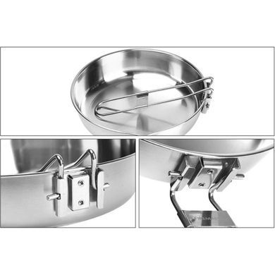 Сковорідка Fire Maple Antarcti 8" Frypan Stainless Steel Cookware, steel, Сковорідки, Нержавіюча сталь, Київ, Харків, Одеса, Днiпро, Запоріжжя, Львів, Кривий Ріг, Вінниця, Полтава, Чернігів, Черкаси, Суми, Хмельницький, Чернівці, Рівне