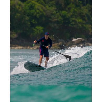 Весло для SUP дошки Starboard Enduro Paddle L 29mm 3 Pcs Carbon F35, black, Класичне (Euro Blade), Для SUP дошок, 157-217, 3, Карбон, Карбон/ПВХ, Для дорослих