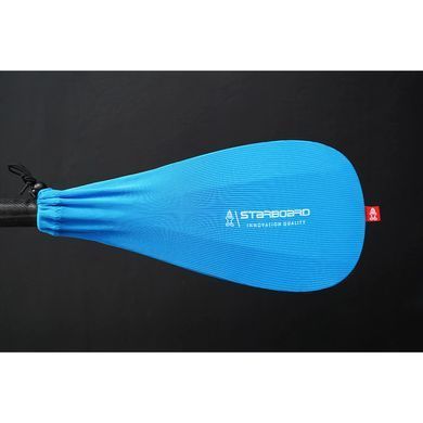 Весло для SUP дошки Starboard Enduro Paddle L 29mm 3 Pcs Carbon F35, black, Класичне (Euro Blade), Для SUP дошок, 157-217, 3, Карбон, Карбон/ПВХ, Для дорослих