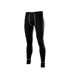 Термоштани Craft Active Long Underpants, Black/contrast, L, Для чоловіків, Штани, Синтетична, Для активного відпочинку