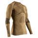 Термокофта X-Bionic Radiactor 4.0 Men's Base Layer Long Sleeve Shirt, Gold/Black, XL, Для чоловіків, Кофти, Синтетична, Для активного відпочинку