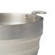 Кастрюля складная Sea to Summit Detour Stainless Steel Collapsible Pot 5L Moonstruck Grey, grey, Кастрюли, Нержавеющая сталь, 5.0