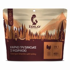 Сухой продукт-сублимат ЇDLO Харчо грузинское с индейкой 56 г, brown, Первые блюда, 56, Украина, Украина
