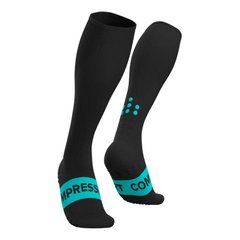 Гольфи Compressport Full Socks Race Oxygen, black, Універсальні, Гольфы, Т2 (34-38 см)