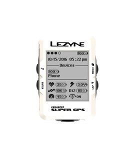 GPS компьютер Lezyne Super GPS Y12, Белый, GPS-компьютеры
