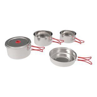 Набір туристичного посуду Coghlans Stainless Steel Cook Set, steel, Набори для пікніка, Нержавіюча сталь, Київ, Харків, Одеса, Днiпро, Запоріжжя, Львів, Кривий Ріг, Вінниця, Полтава, Чернігів, Черкаси, Суми, Хмельницький, Чернівці, Рівне
