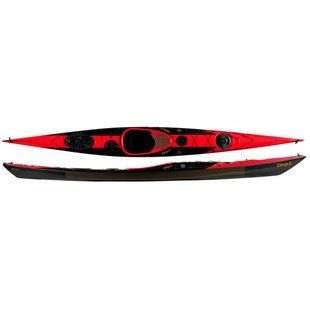 Каяк Zegul Arrow Play MV 3D C-Core, Black-red-carbon, Каяки, Пластиковые, sit-in, Одноместные, Киев, Харьков, Одесса, Днепр, Запорожье, Львов, Кривой Рог, Винница, Полтава, Чернигов, Черкассы, Сумы, Хмельницкий, Черновцы, Ровно, Эстония, Эстония
