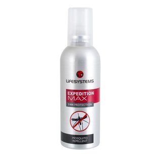 Спрей від комах Lifesystems Expedition MAX 100 ml, silver, Репеленти, Великобританія