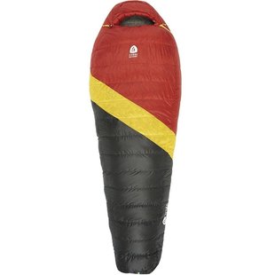 Спальный мешок Sierra Designs Nitro 800F 20 Regular, Red/Yellow/Black, Regular, Спальник, Кокон, Для мужчин, Пуховый, Трехсезонные, Left, 803, Киев, Харьков, Одесса, Днепр, Запорожье, Львов, Кривой Рог, Винница, Полтава, Чернигов, Черкассы, Сумы, Хмельницкий, Черновцы, Ровно