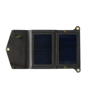 Комплект для зарядки Sigma mobile Oyama, black, Солнечные панели с накопителем