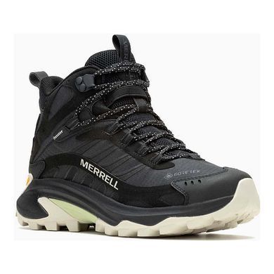 Ботинки Merrell Women's Moab Speed 2 Mid GORE-TEX&reg;, black, Для женщин, С мембраной, Без рантов, 44, Киев, Харьков, Одесса, Днепр, Запорожье, Львов, Кривой Рог, Винница, Полтава, Чернигов, Черкассы, Сумы, Хмельницкий, Черновцы, Ровно