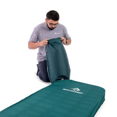 Самонадувний килимок Sea To Summit Comfort Deluxe Self Inflating Mat Large Rectangular Wide, Rain Forest, Всесезонні, Самонадувні килими, Large Wide, 2390, Синтетичний, Київ, Харків, Одеса, Днiпро, Запоріжжя, Львів, Кривий Ріг, Вінниця, Полтава, Чернігів, Черкаси, Суми, Хмельницький, Чернівці, Рівне