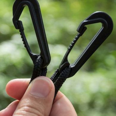 Багатофункціональний шнур Gear Aid by McNett GruntLine Multifunctional Elastic Cord, black, Шнуры, Шнуры, США, США