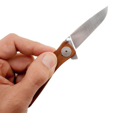 Ніж складаний SOGTwitch II (Wood Handle), Коричневий, Складані ножі