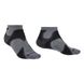 Шкарпетки Bridgedale Men's Trailsport LightWeight Ankle, silver/black, L, Для чоловіків, Трекінгові, Комбіновані, Великобританія, Великобританія
