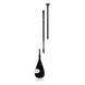 Весло для SUP дошки Starboard Enduro Paddle M 29mm 3 Pcs Carbon F35, black, Класичне (Euro Blade), Для SUP дошок, 154-210, 3, Карбон, Карбон/ПВХ, Для дорослих