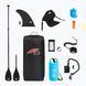 Надувная SUP доска F2 Pure 11'5" Multiset White, blue, SUP, Туринговые, Туристический, Киев, Харьков, Одесса, Днепр, Запорожье, Львов, Кривой Рог, Винница, Полтава, Чернигов, Черкассы, Сумы, Хмельницкий, Черновцы, Ровно