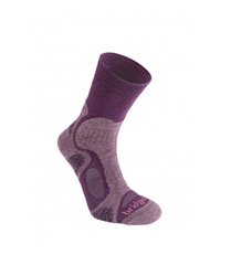 Шкарпетки Bridgedale CoolFusion TrailBlaze Women's, Plum, S, Для жінок, Трекінгові, Комбіновані, Великобританія, Великобританія
