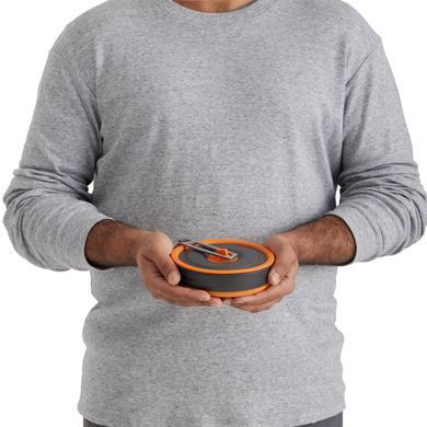 Кастрюля складная Sea to Summit Frontier Ultralight Collapsible Pot 1L, orange, Кастрюли, Анодированный алюминий, 1.0