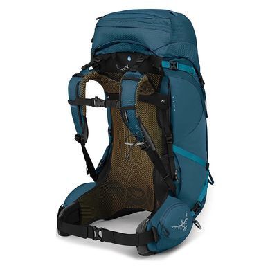 Рюкзак Osprey Atmos 50 AG, Venturi Blue, Для чоловіків, Похідні рюкзаки, З клапаном, S/M, 50, 2100, Київ, Харків, Одеса, Днiпро, Запоріжжя, Львів, Кривий Ріг, Вінниця, Полтава, Чернігів, Черкаси, Суми, Хмельницький, Чернівці, Рівне
