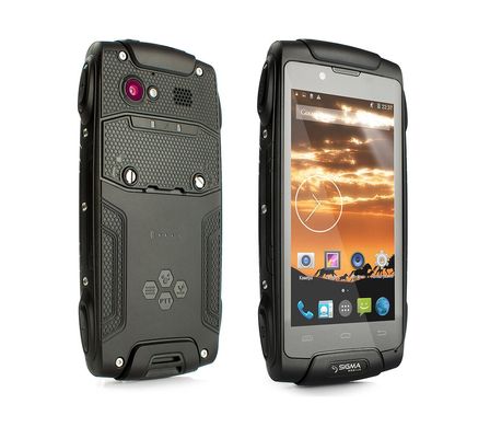 Захищений смартфон Sigma X-treme PQ30, black