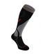 Шкарпетки Bridgedale MerinoFusion Ski Vertige Mid, black/silver, L, Для чоловіків, Гірськолижні, Комбіновані, Великобританія, Великобританія