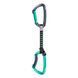 Відтяжка з карабінами Climbing Technology Lime Set DY 17 cm Anthracite / Aquamarine, Anthracite / Aquamarine