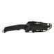 Ніж фіксований SOG Trident FX Partially Serrated, Blackout, Фиксированные ножи